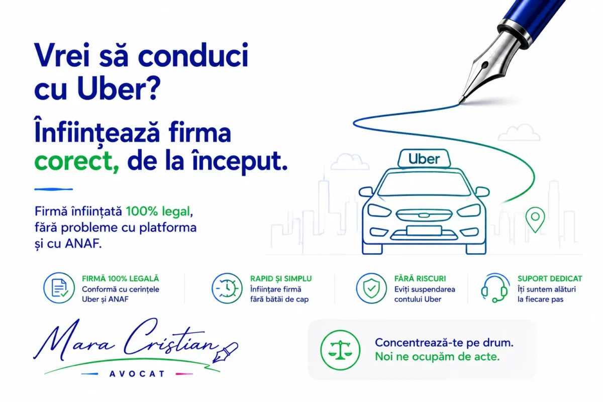 Infografic: vrei să conduci cu Uber — înființează firma corect de la început